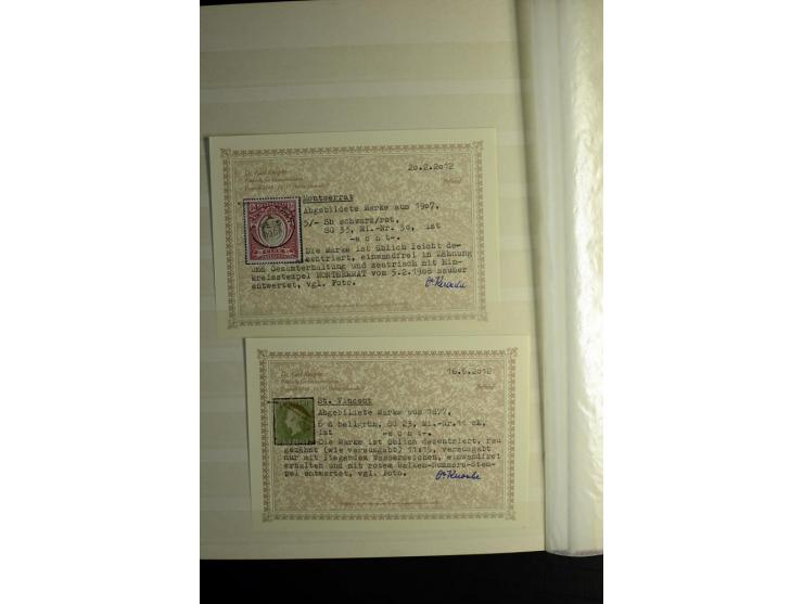 KARIBIK: 1859/1950, sehr schöne und umfangreiche ungebrauchte und gestempelte Sammlung, dabei Antigua Mi.-Nr. 1 ungebraucht, 