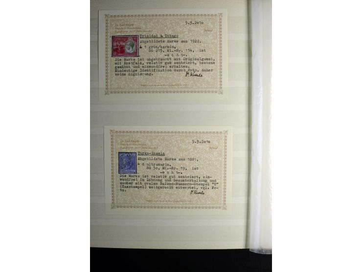 KARIBIK: 1859/1950, sehr schöne und umfangreiche ungebrauchte und gestempelte Sammlung, dabei Antigua Mi.-Nr. 1 ungebraucht, 
