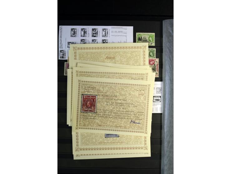 1856/1953, sehr schöne gestempelte und ungebrauchte Sammlung, dabei Britisch Guiana Mi.-Nr. 34C gestempelt, Falkland Inseln m