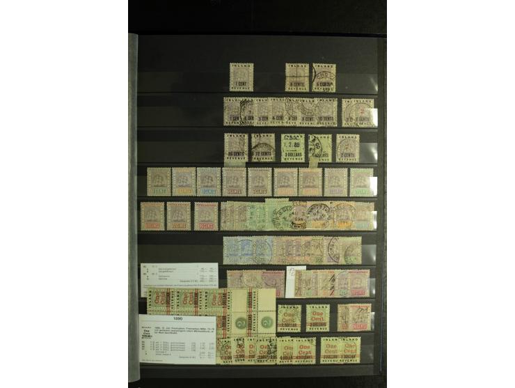 1856/1953, sehr schöne gestempelte und ungebrauchte Sammlung, dabei Britisch Guiana Mi.-Nr. 34C gestempelt, Falkland Inseln m