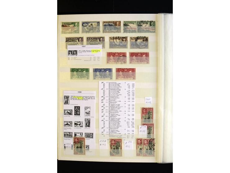 1857/1964, sehr schöne ungebrauchte und gestempelte Sammlung, dabei Aden mit Vorläufern, Qatar, Bahrain mit diversen besseren
