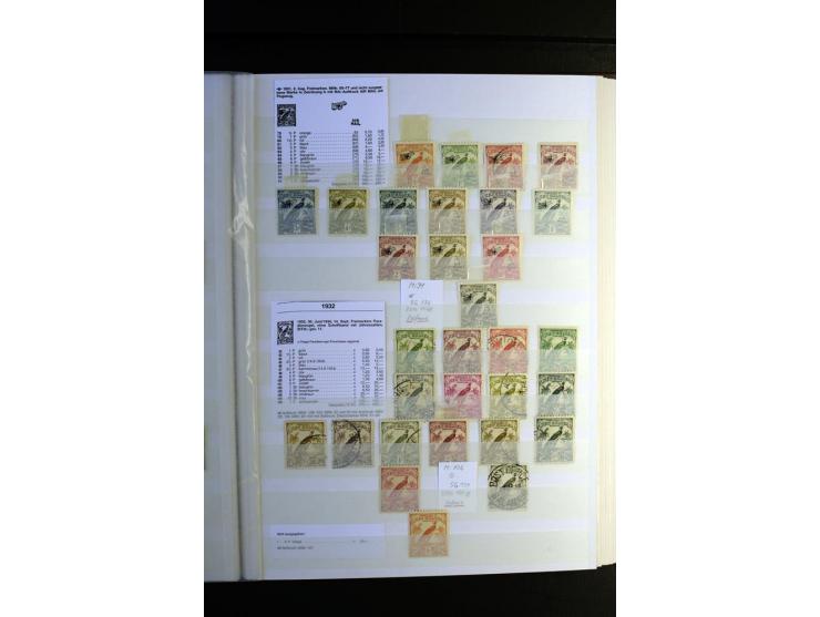 1855/1955, sehr schöne ungebrauchte und gestempelte Sammlung, dabei u.a. Cook-Inseln Mi.-Nr. 4 gestempelt, Fidschi Mi.-Nr. 3,