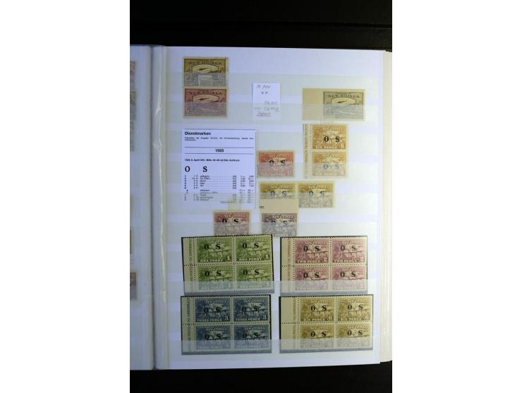 1855/1955, sehr schöne ungebrauchte und gestempelte Sammlung, dabei u.a. Cook-Inseln Mi.-Nr. 4 gestempelt, Fidschi Mi.-Nr. 3,