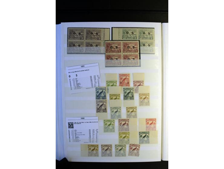 1855/1955, sehr schöne ungebrauchte und gestempelte Sammlung, dabei u.a. Cook-Inseln Mi.-Nr. 4 gestempelt, Fidschi Mi.-Nr. 3,