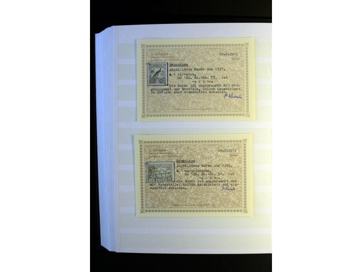 1855/1955, sehr schöne ungebrauchte und gestempelte Sammlung, dabei u.a. Cook-Inseln Mi.-Nr. 4 gestempelt, Fidschi Mi.-Nr. 3,