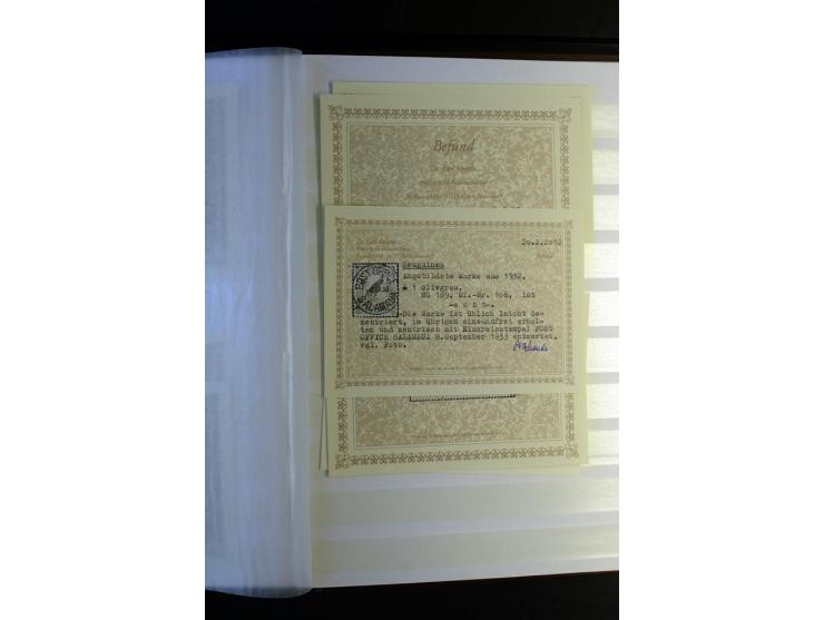 1855/1955, sehr schöne ungebrauchte und gestempelte Sammlung, dabei u.a. Cook-Inseln Mi.-Nr. 4 gestempelt, Fidschi Mi.-Nr. 3,