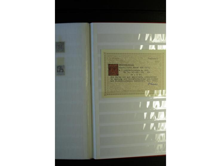 1855/1955, sehr schöne ungebrauchte und gestempelte Sammlung, dabei u.a. Cook-Inseln Mi.-Nr. 4 gestempelt, Fidschi Mi.-Nr. 3,
