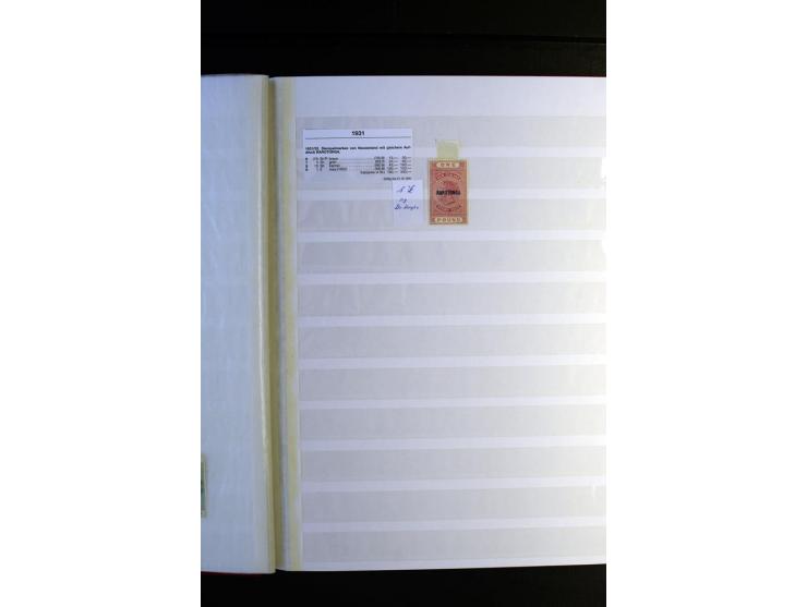 1855/1955, sehr schöne ungebrauchte und gestempelte Sammlung, dabei u.a. Cook-Inseln Mi.-Nr. 4 gestempelt, Fidschi Mi.-Nr. 3,