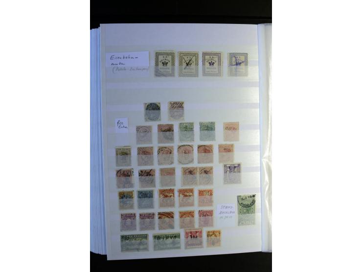 1855/1955, sehr schöne ungebrauchte und gestempelte Sammlung, dabei u.a. Cook-Inseln Mi.-Nr. 4 gestempelt, Fidschi Mi.-Nr. 3,