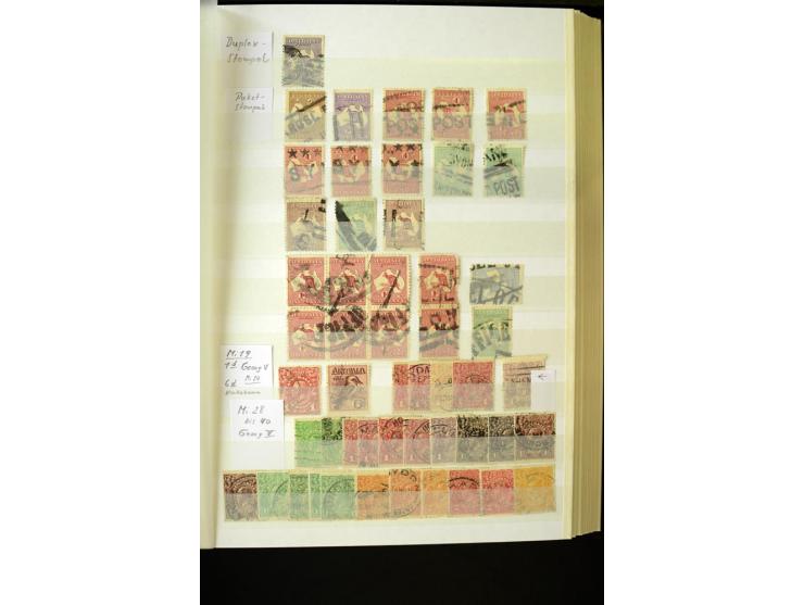 1850/1950 (ca.), ganz überwiegend gestempelter Sammlungsbestand in 2 Steckalben; einige tausend Werte mit vielen besseren, te