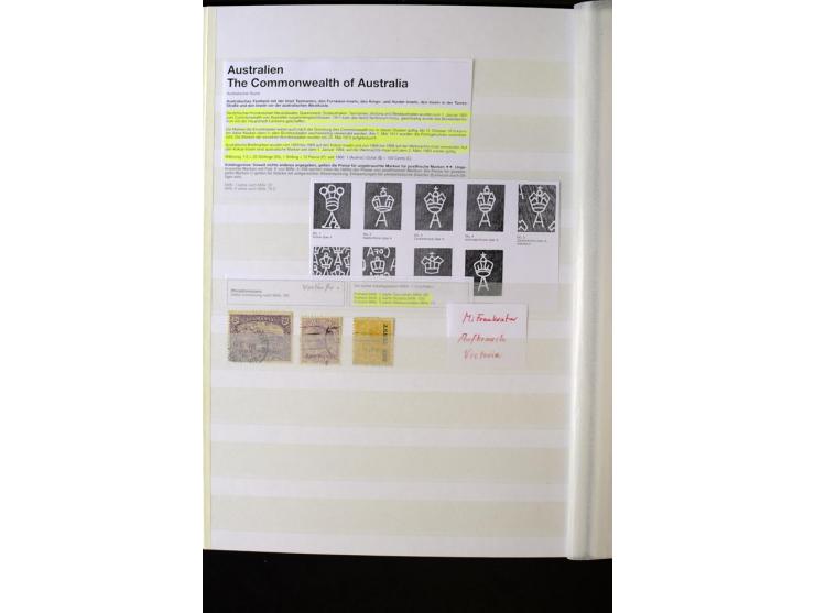 1850/1950 (ca.), ganz überwiegend gestempelter Sammlungsbestand in 2 Steckalben; einige tausend Werte mit vielen besseren, te