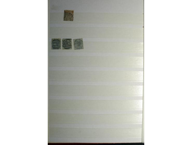 1854/1944, gestempelte (ganz wenig ungebrauchte) Sammlung mit einer Reihe von teils interessanten Briefen und Ganzsachen; dab