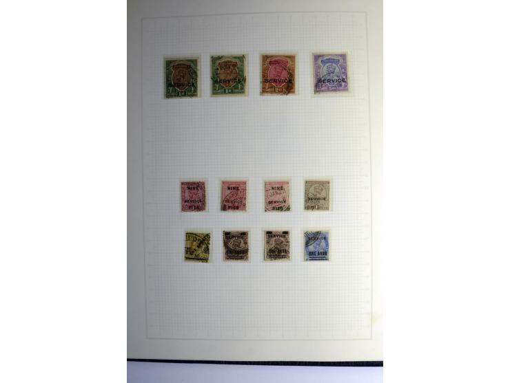 1854/1944, gestempelte (ganz wenig ungebrauchte) Sammlung mit einer Reihe von teils interessanten Briefen und Ganzsachen; dab