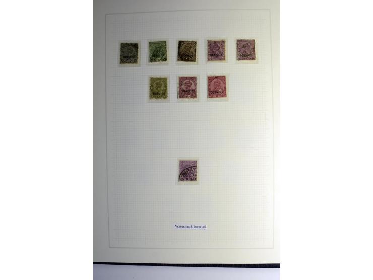 1854/1944, gestempelte (ganz wenig ungebrauchte) Sammlung mit einer Reihe von teils interessanten Briefen und Ganzsachen; dab