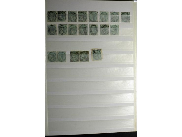 1854/1944, gestempelte (ganz wenig ungebrauchte) Sammlung mit einer Reihe von teils interessanten Briefen und Ganzsachen; dab
