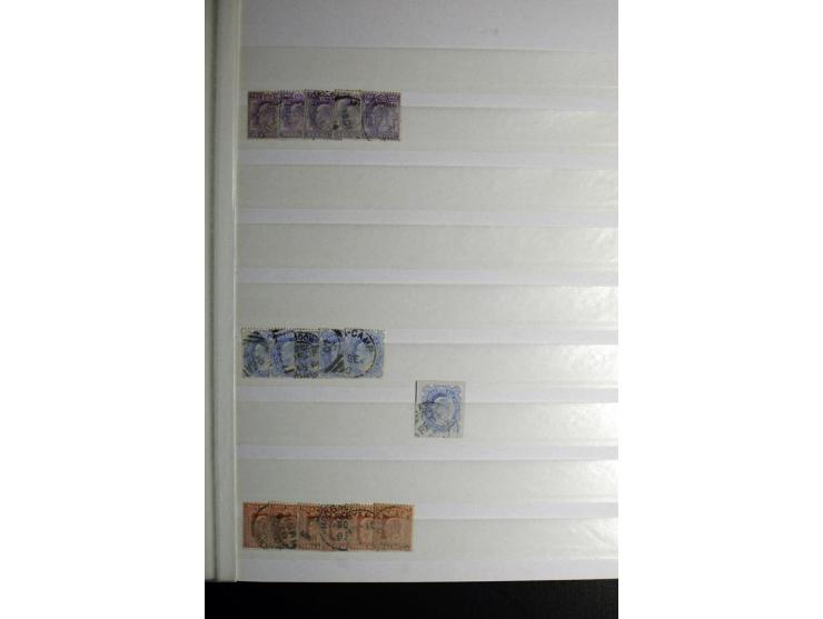 1854/1944, gestempelte (ganz wenig ungebrauchte) Sammlung mit einer Reihe von teils interessanten Briefen und Ganzsachen; dab