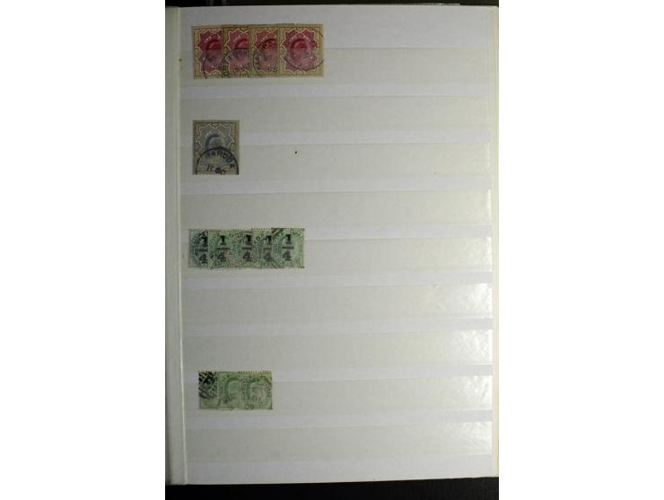 1854/1944, gestempelte (ganz wenig ungebrauchte) Sammlung mit einer Reihe von teils interessanten Briefen und Ganzsachen; dab