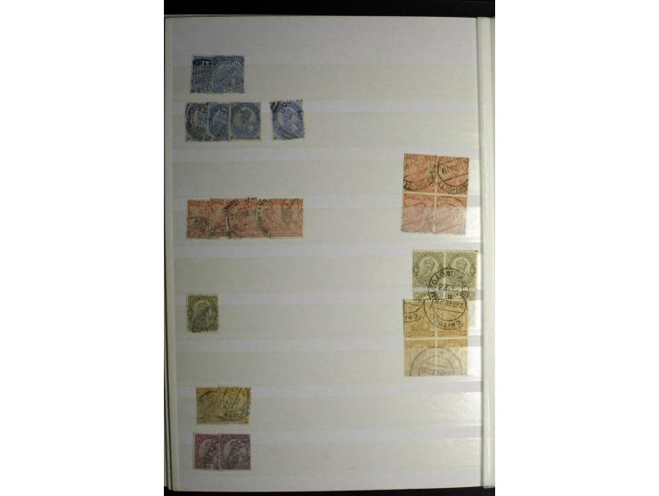1854/1944, gestempelte (ganz wenig ungebrauchte) Sammlung mit einer Reihe von teils interessanten Briefen und Ganzsachen; dab