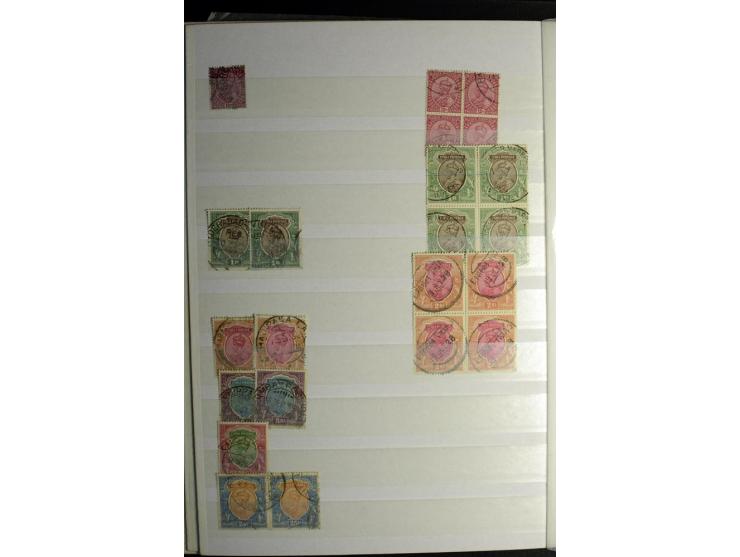 1854/1944, gestempelte (ganz wenig ungebrauchte) Sammlung mit einer Reihe von teils interessanten Briefen und Ganzsachen; dab