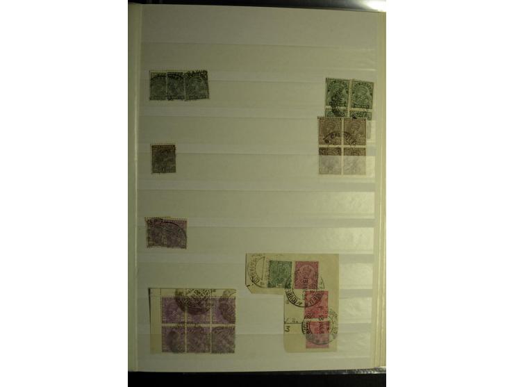 1854/1944, gestempelte (ganz wenig ungebrauchte) Sammlung mit einer Reihe von teils interessanten Briefen und Ganzsachen; dab