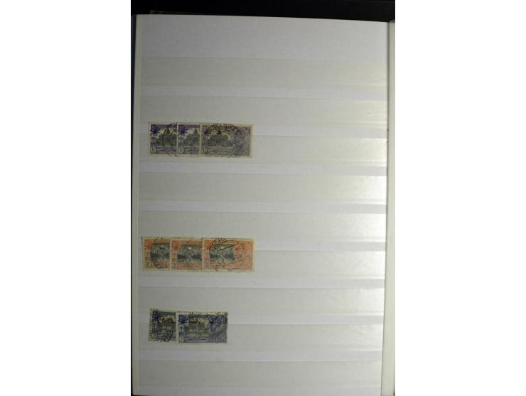 1854/1944, gestempelte (ganz wenig ungebrauchte) Sammlung mit einer Reihe von teils interessanten Briefen und Ganzsachen; dab