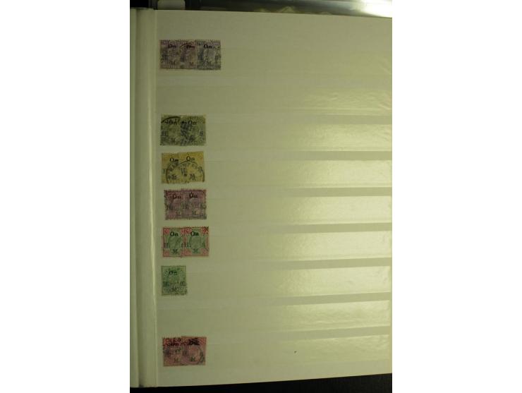 1854/1944, gestempelte (ganz wenig ungebrauchte) Sammlung mit einer Reihe von teils interessanten Briefen und Ganzsachen; dab