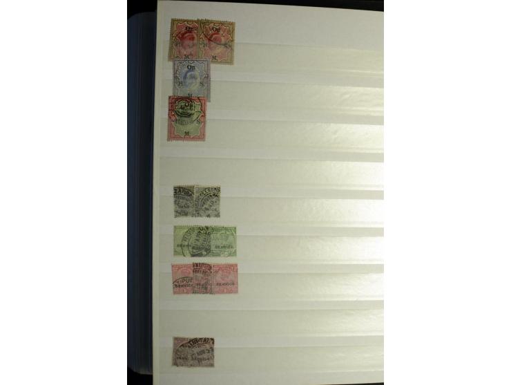 1854/1944, gestempelte (ganz wenig ungebrauchte) Sammlung mit einer Reihe von teils interessanten Briefen und Ganzsachen; dab