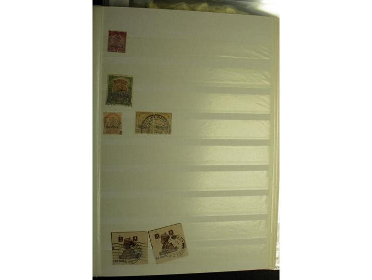 1854/1944, gestempelte (ganz wenig ungebrauchte) Sammlung mit einer Reihe von teils interessanten Briefen und Ganzsachen; dab