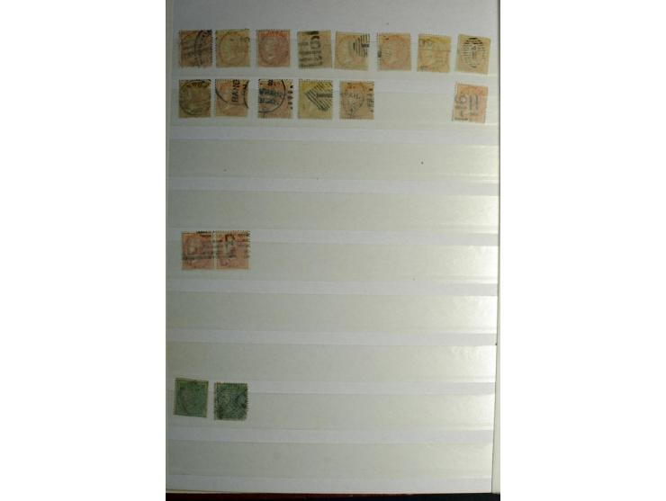 1854/1944, gestempelte (ganz wenig ungebrauchte) Sammlung mit einer Reihe von teils interessanten Briefen und Ganzsachen; dab