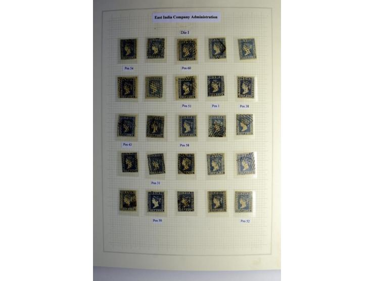 1854/1944, gestempelte (ganz wenig ungebrauchte) Sammlung mit einer Reihe von teils interessanten Briefen und Ganzsachen; dab