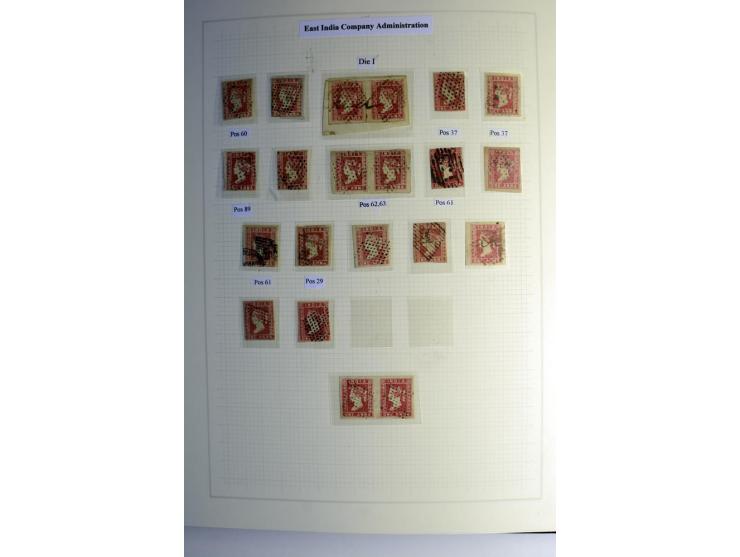 1854/1944, gestempelte (ganz wenig ungebrauchte) Sammlung mit einer Reihe von teils interessanten Briefen und Ganzsachen; dab