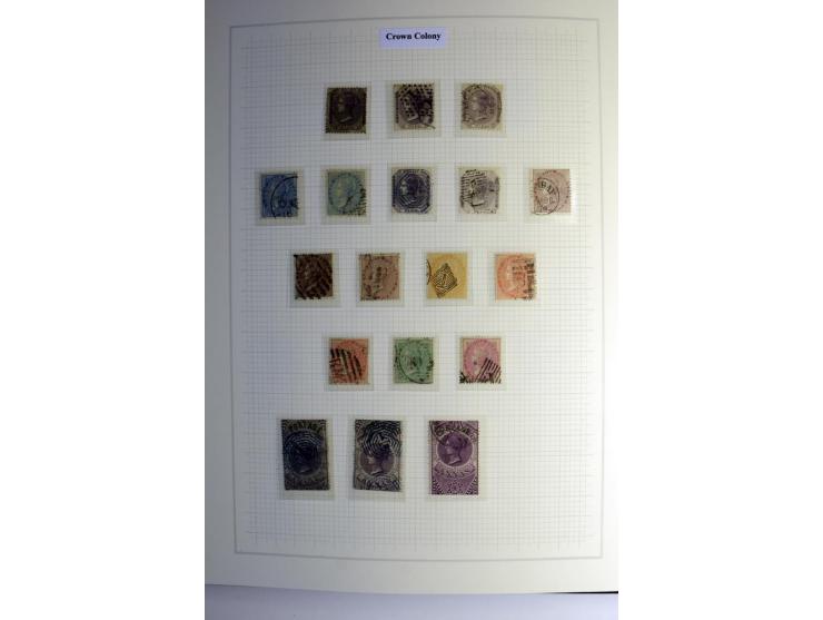 1854/1944, gestempelte (ganz wenig ungebrauchte) Sammlung mit einer Reihe von teils interessanten Briefen und Ganzsachen; dab