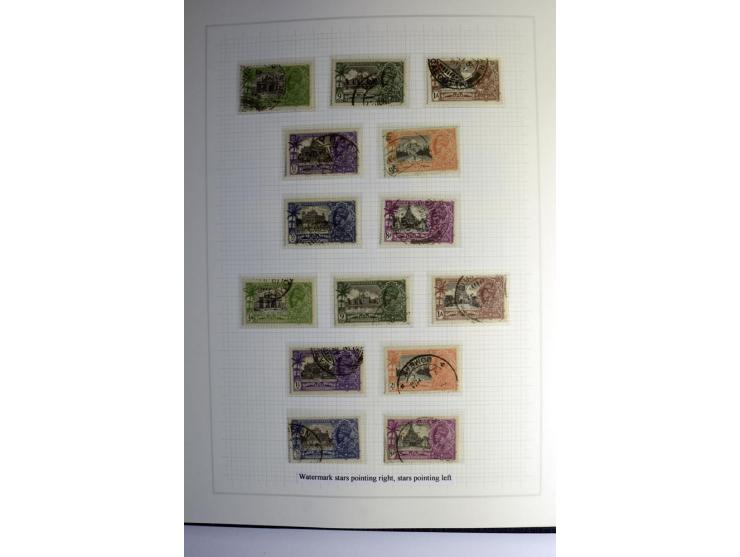 1854/1944, gestempelte (ganz wenig ungebrauchte) Sammlung mit einer Reihe von teils interessanten Briefen und Ganzsachen; dab