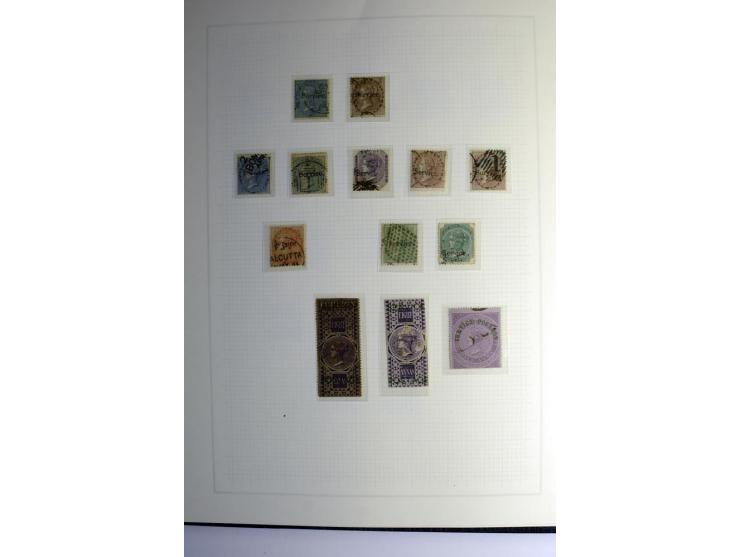 1854/1944, gestempelte (ganz wenig ungebrauchte) Sammlung mit einer Reihe von teils interessanten Briefen und Ganzsachen; dab