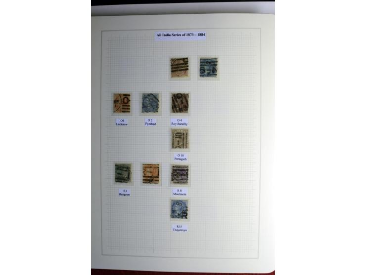 1823/80 (ca.), Stempelsammlung auf rd. 70 Briefen und zahlreichen Marken und Briefstücken, dabei viele interessante Stücke, E