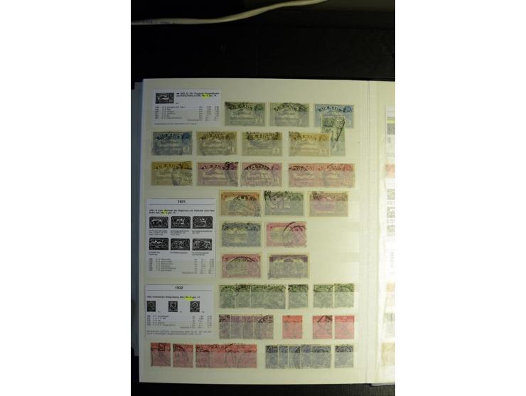 1854/1945, sehr schöne gestempelte und ungebrauchte Sammlung, dabei ein schöner Teil der Steindruckausgaben, später u.a. Mi.-