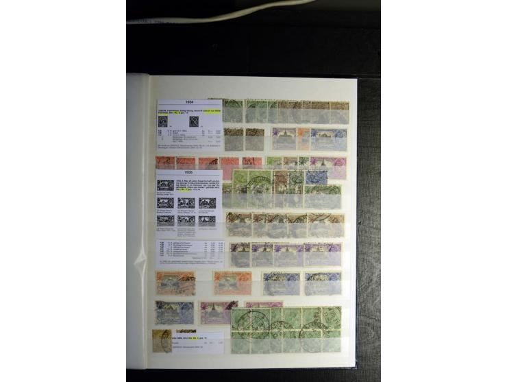 1854/1945, sehr schöne gestempelte und ungebrauchte Sammlung, dabei ein schöner Teil der Steindruckausgaben, später u.a. Mi.-
