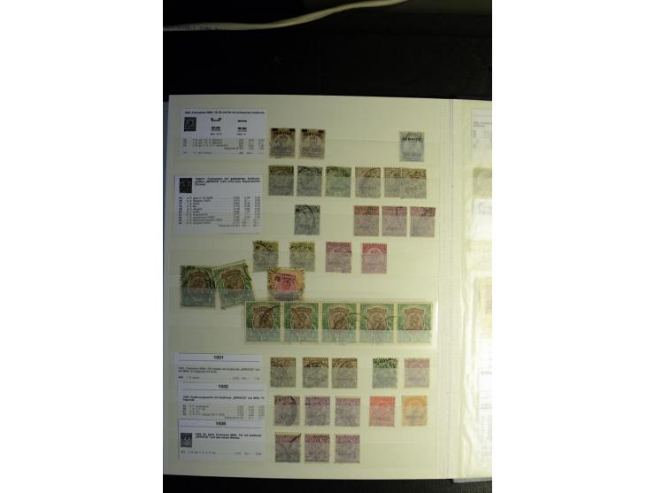 1854/1945, sehr schöne gestempelte und ungebrauchte Sammlung, dabei ein schöner Teil der Steindruckausgaben, später u.a. Mi.-