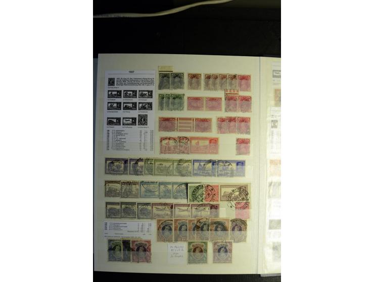 1854/1945, sehr schöne gestempelte und ungebrauchte Sammlung, dabei ein schöner Teil der Steindruckausgaben, später u.a. Mi.-