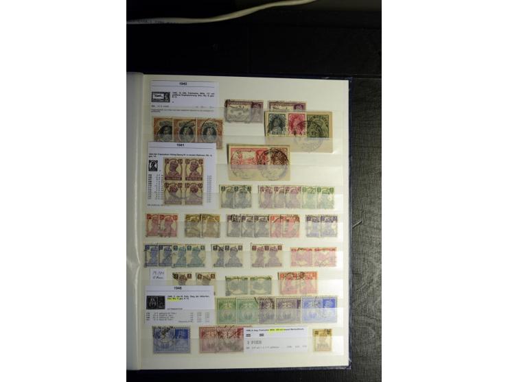 1854/1945, sehr schöne gestempelte und ungebrauchte Sammlung, dabei ein schöner Teil der Steindruckausgaben, später u.a. Mi.-
