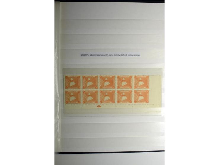 1854/1945, sehr schöne gestempelte und ungebrauchte Sammlung, dabei ein schöner Teil der Steindruckausgaben, später u.a. Mi.-