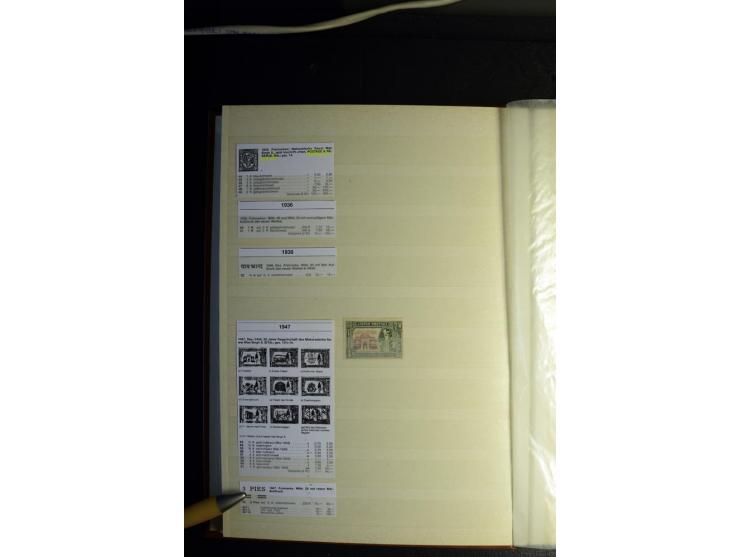 1854/1945, sehr schöne gestempelte und ungebrauchte Sammlung, dabei ein schöner Teil der Steindruckausgaben, später u.a. Mi.-