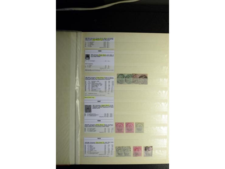 1854/1945, sehr schöne gestempelte und ungebrauchte Sammlung, dabei ein schöner Teil der Steindruckausgaben, später u.a. Mi.-