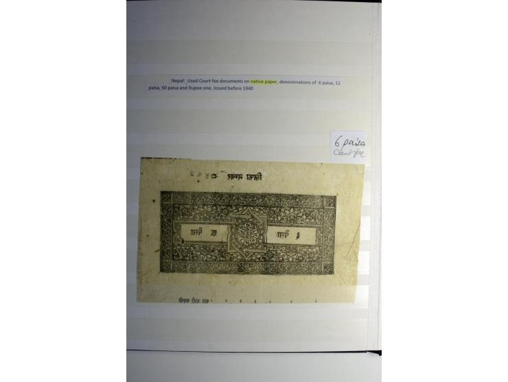 1854/1945, sehr schöne gestempelte und ungebrauchte Sammlung, dabei ein schöner Teil der Steindruckausgaben, später u.a. Mi.-