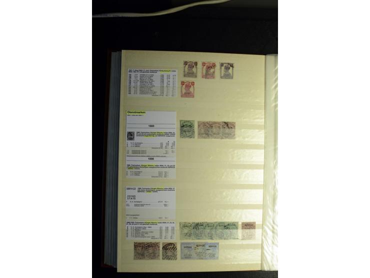 1854/1945, sehr schöne gestempelte und ungebrauchte Sammlung, dabei ein schöner Teil der Steindruckausgaben, später u.a. Mi.-