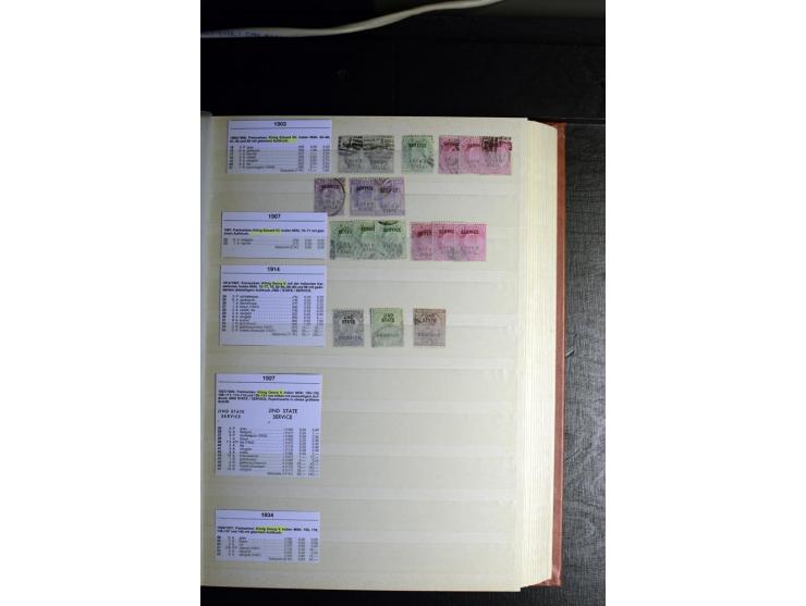 1854/1945, sehr schöne gestempelte und ungebrauchte Sammlung, dabei ein schöner Teil der Steindruckausgaben, später u.a. Mi.-