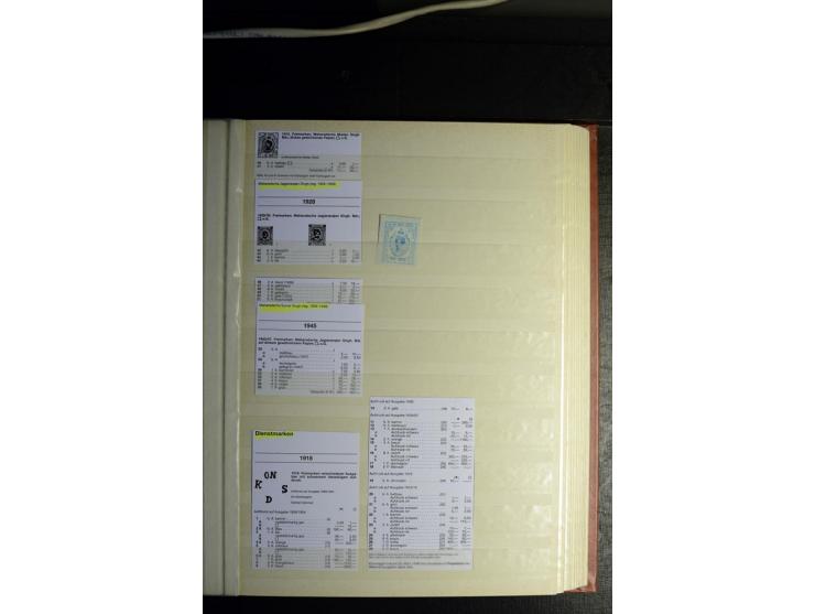 1854/1945, sehr schöne gestempelte und ungebrauchte Sammlung, dabei ein schöner Teil der Steindruckausgaben, später u.a. Mi.-