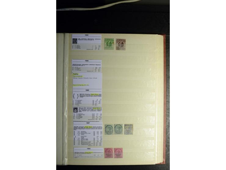 1854/1945, sehr schöne gestempelte und ungebrauchte Sammlung, dabei ein schöner Teil der Steindruckausgaben, später u.a. Mi.-