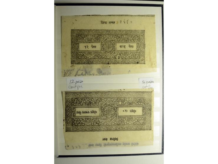 1854/1945, sehr schöne gestempelte und ungebrauchte Sammlung, dabei ein schöner Teil der Steindruckausgaben, später u.a. Mi.-