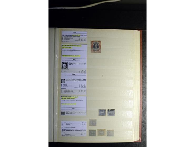 1854/1945, sehr schöne gestempelte und ungebrauchte Sammlung, dabei ein schöner Teil der Steindruckausgaben, später u.a. Mi.-